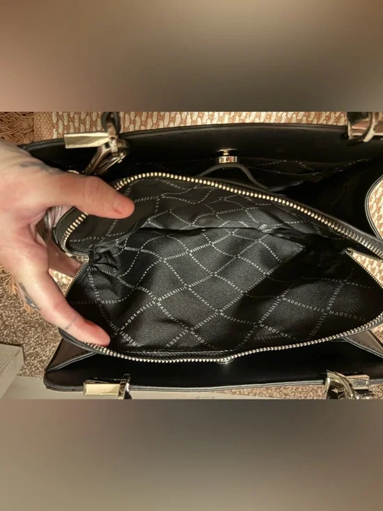 Steve Madden Bmatteo Top-Handle Satchel Handbag - Picture 8 of 10